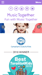 Mobile Screenshot of funwithmusictogether.ca